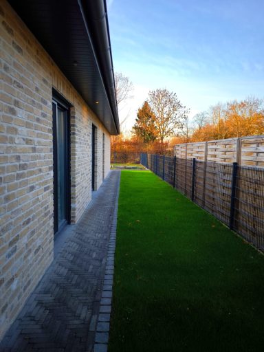 Nordseite des Hauses